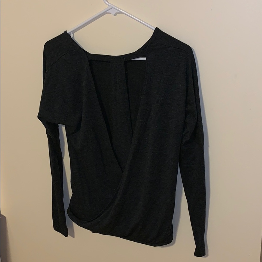 Forever 21 open-backed long sleeve